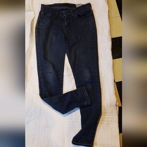 Levi's 535 leggings size 5M dark wash